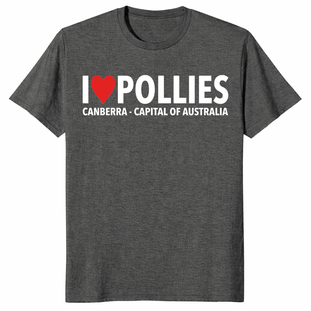 Canberra Capital of Australia Pollies shirt with funny local pride design