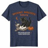 Cat biscuits shirt in heather navy