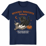 Cat biscuits shirt in navy