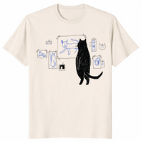 Cat gallery shirt in natural