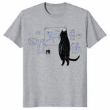 Cat gallery shirt in sport grey