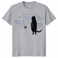 Cat gallery shirt in sport grey