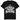 Black Catholic Mass Bangers shirt with white retro lettering and a shining cross