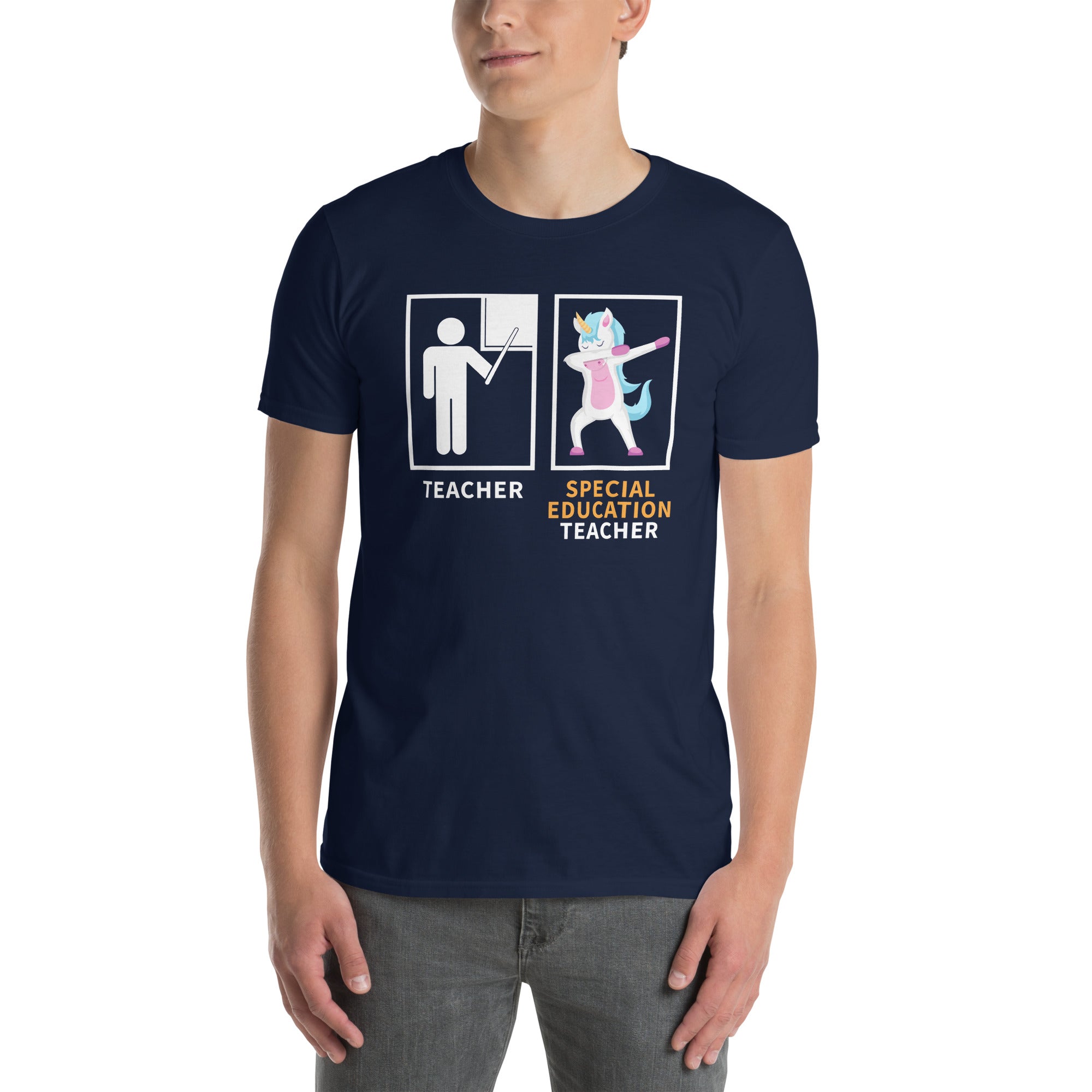 Dabbing Unicorn Sped Teacher Shirt - Special Education Gift - Cuccico Design