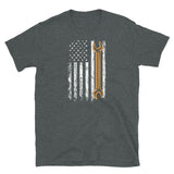 Vintage Mechanic T-Shirt | Distressed USA Flag Design - Cuccico Design