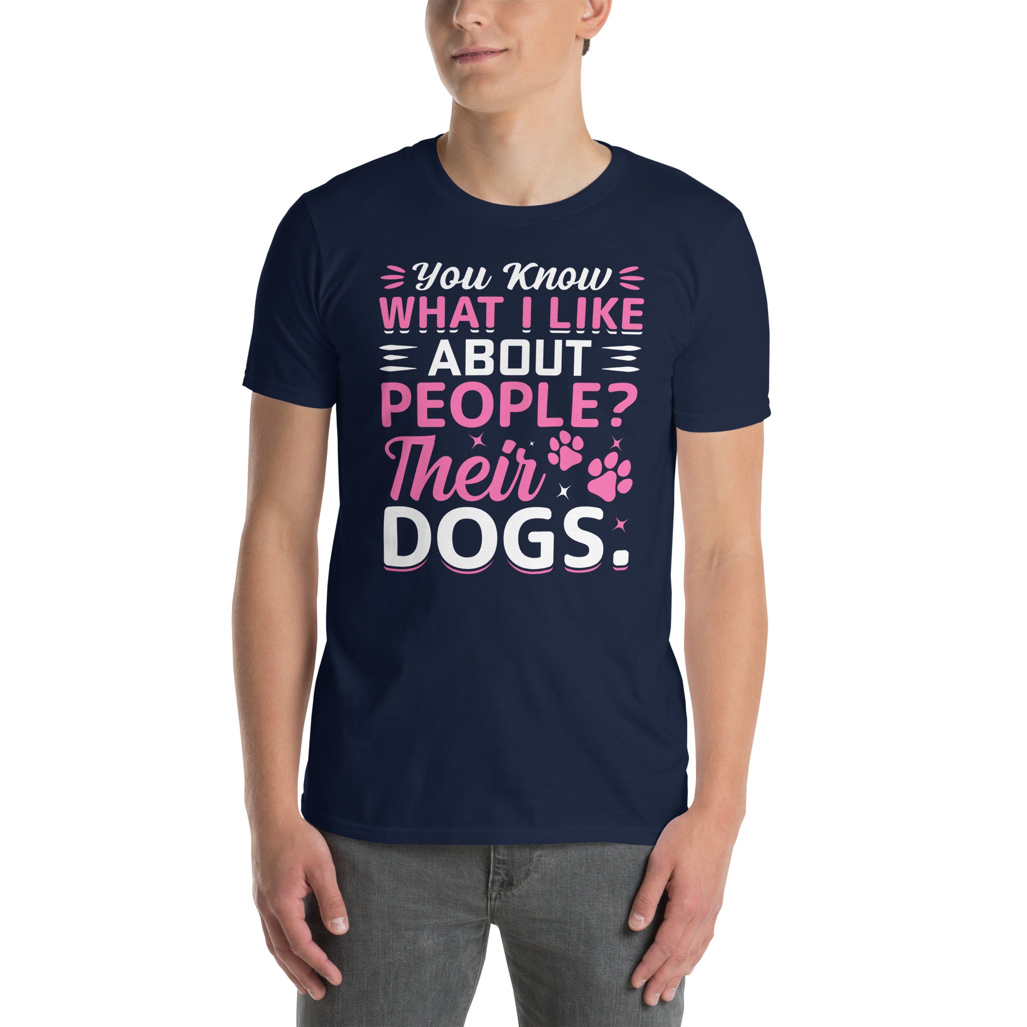 Funny Dog Lover Shirt - "Their Dogs" Quote Tee - Cuccico Design