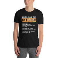 Funny Kitchen T-Shirt | Chef Rules Joke Tee - Cuccico Design