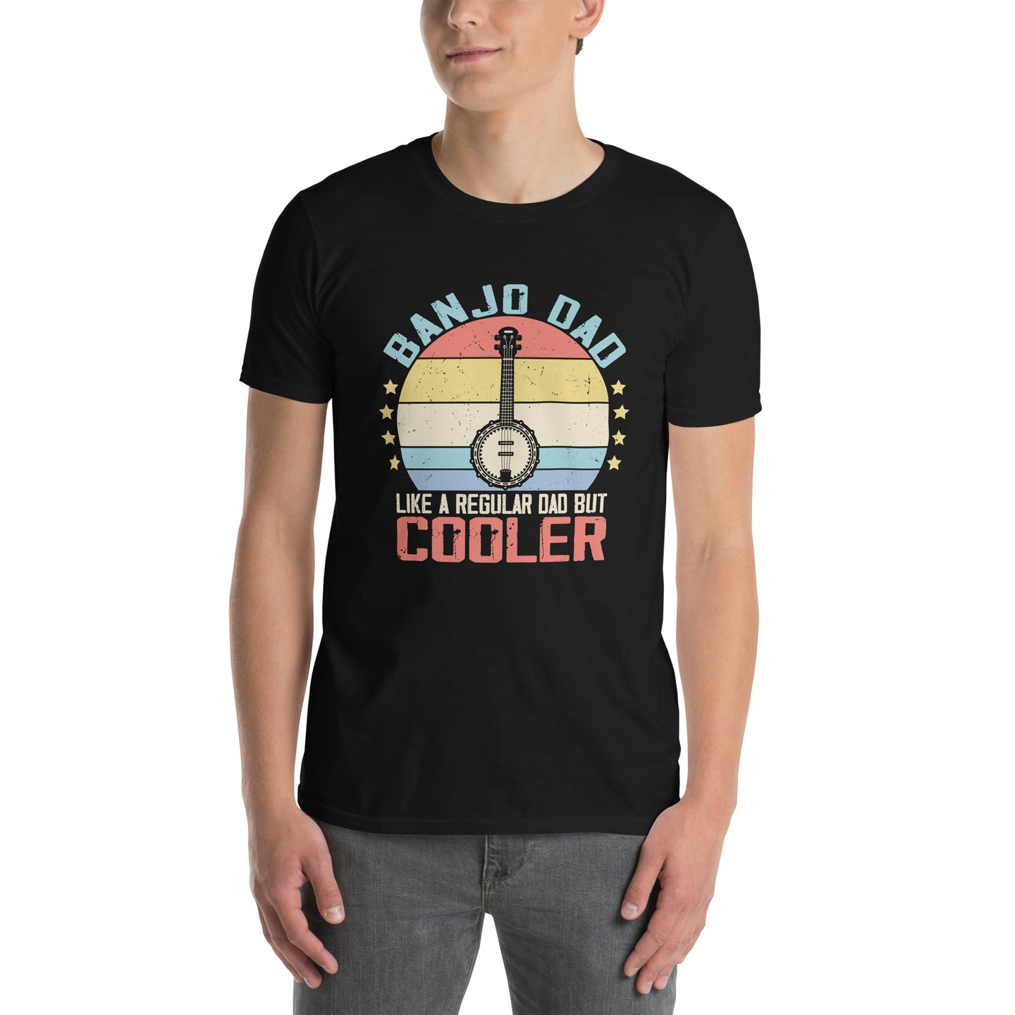 Banjo Dad Shirt - Cool Bluegrass Musician Gift T-Shirt - Cuccico Design