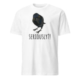 Cuccico Raven’s Question Seriously Shirt – Funny Raven Quote Tee | Cuccico