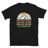 Funny Siberian Husky T-Shirt | Every Snack Every Meal - Cuccico Design