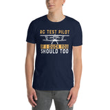 RC Airplane T-Shirt - Model Pilot Remote Control Plane Gift - Cuccico Design