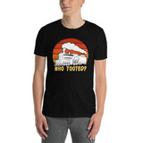 Who Tooted Funny Train T-Shirt - Train Lovers Gift - Cuccico Design