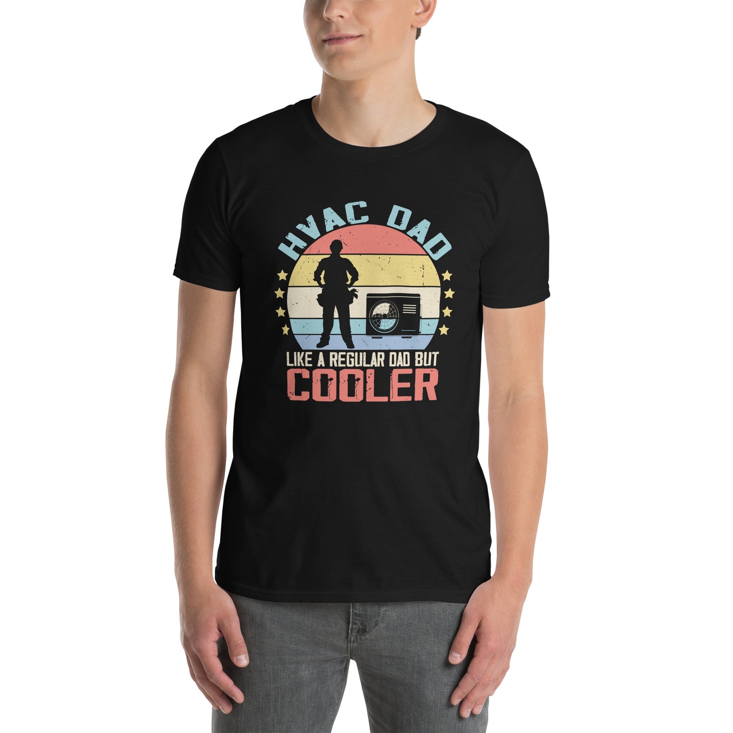 HVAC Dad Shirt - Like a Regular Dad But Cooler | HVAC T-Shirt - Cuccico Design