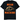 Charlie’s blue mean machine tee in black by Cuccico