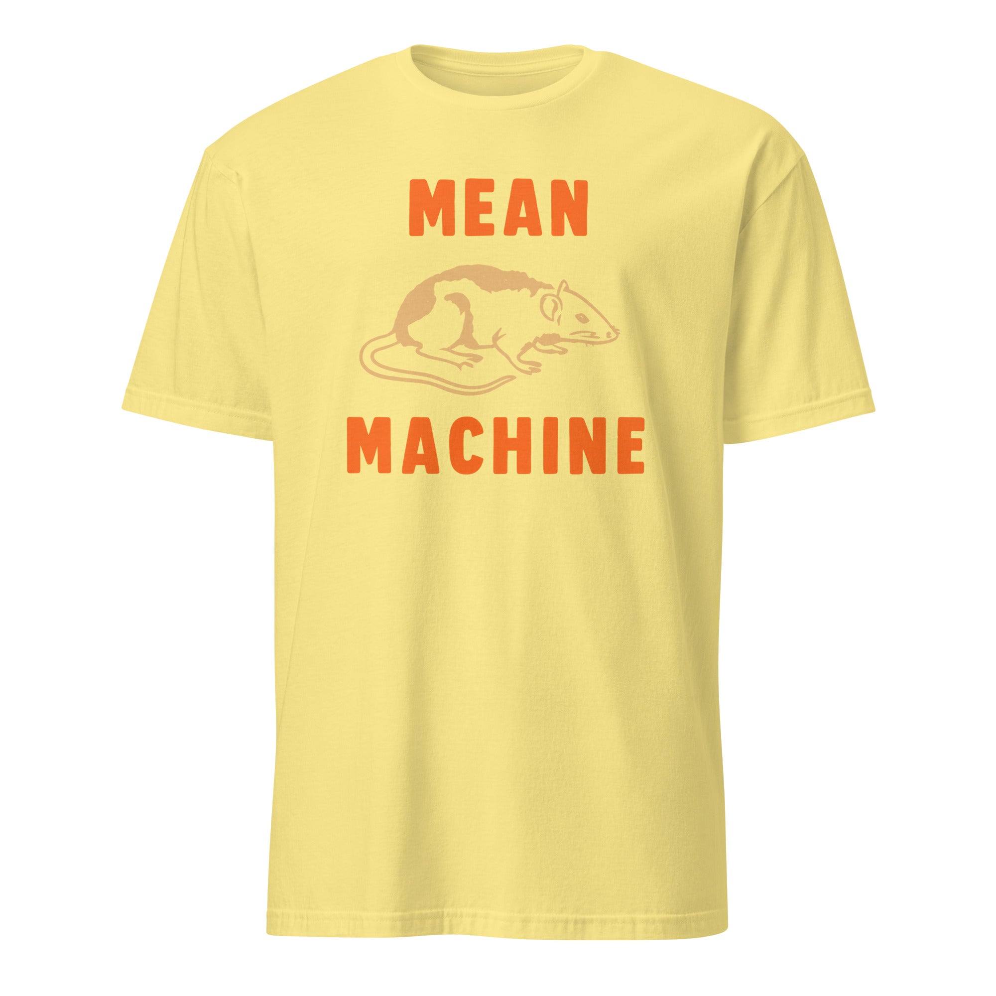 Charlie’s blue mean machine tee in cornsilk by Cuccico