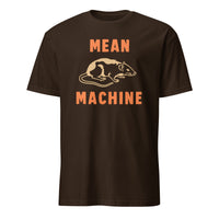 Charlie’s blue mean machine tee in dark chocolate by Cuccico