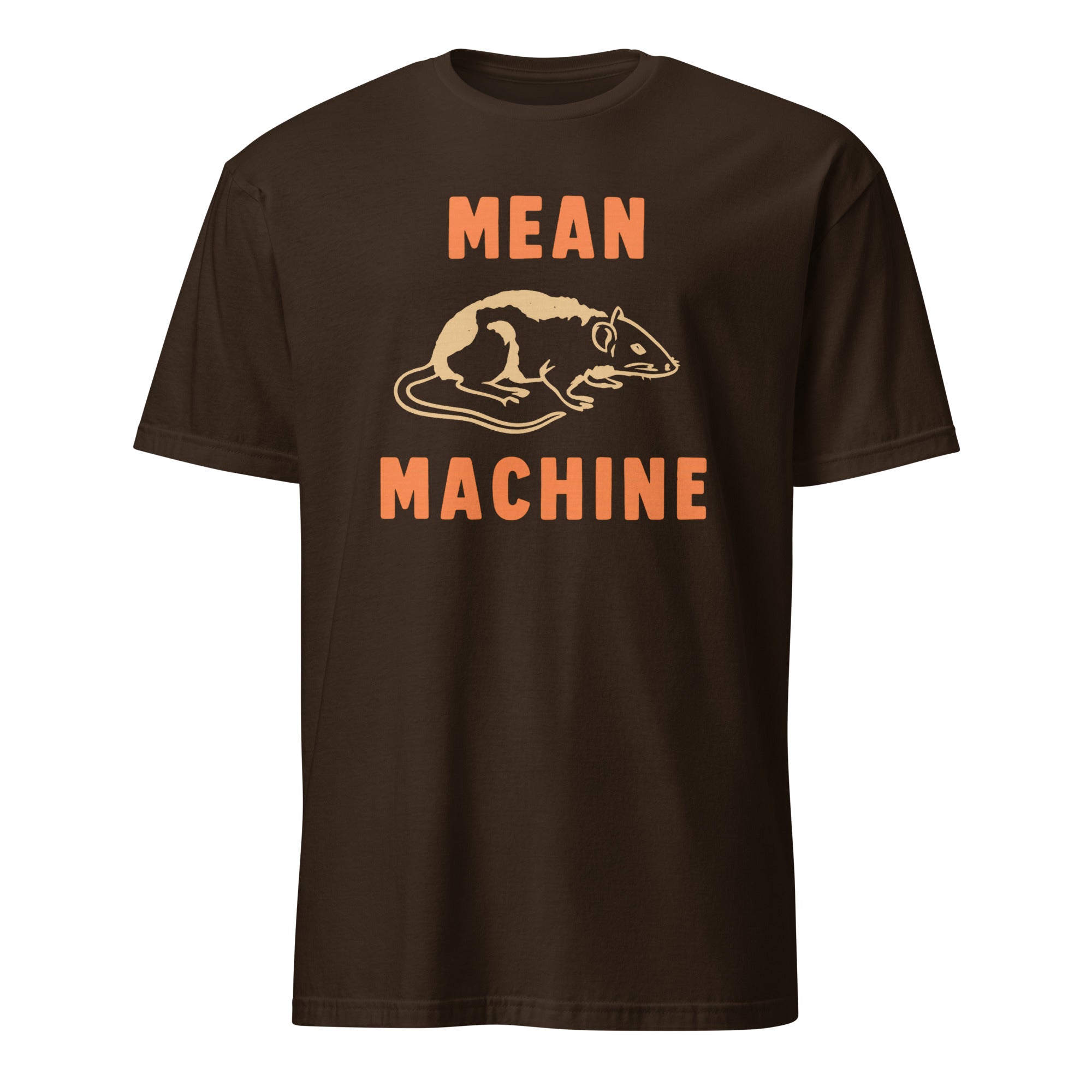 Charlie’s blue mean machine tee in dark chocolate by Cuccico