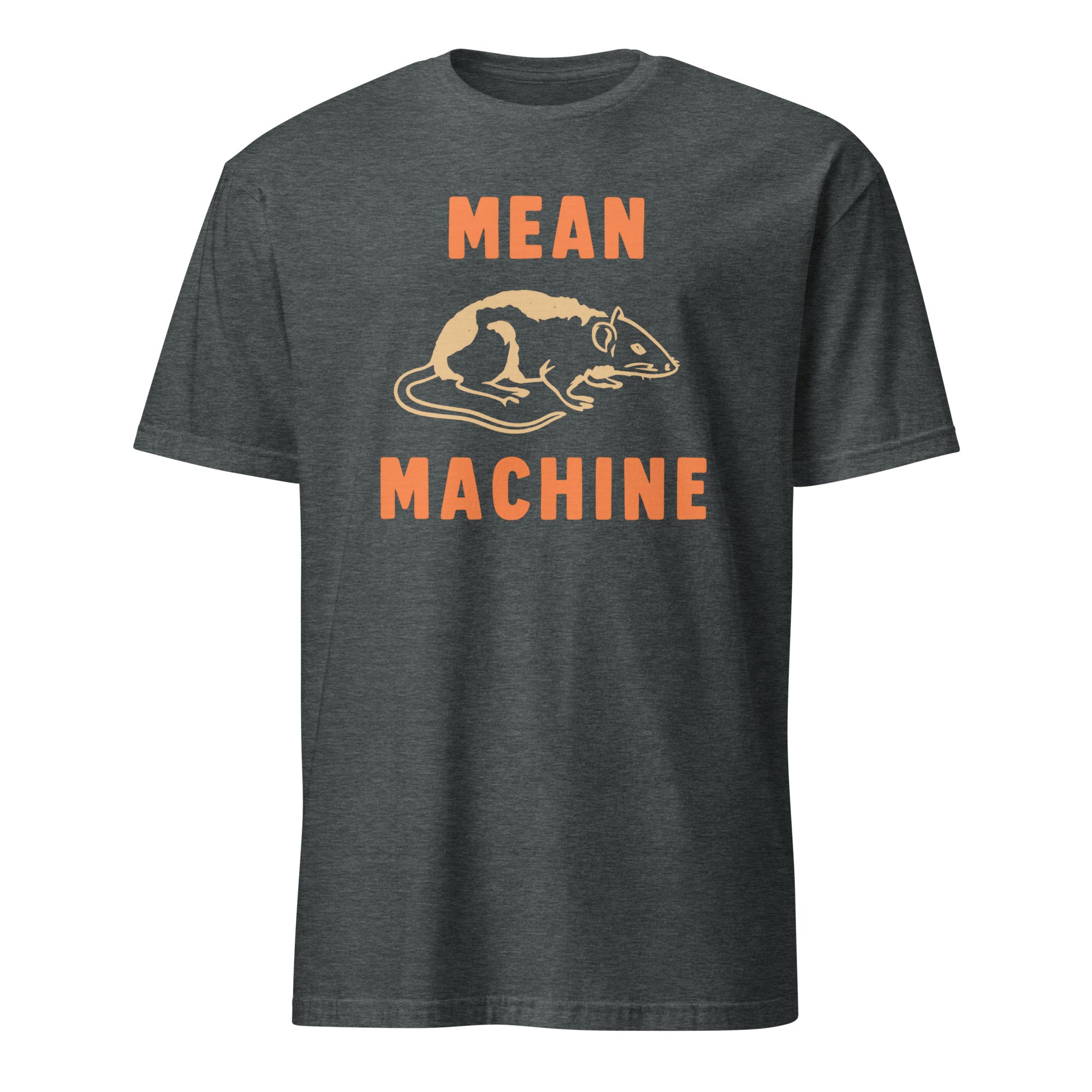 Charlie’s blue mean machine tee in dark heather by Cuccico