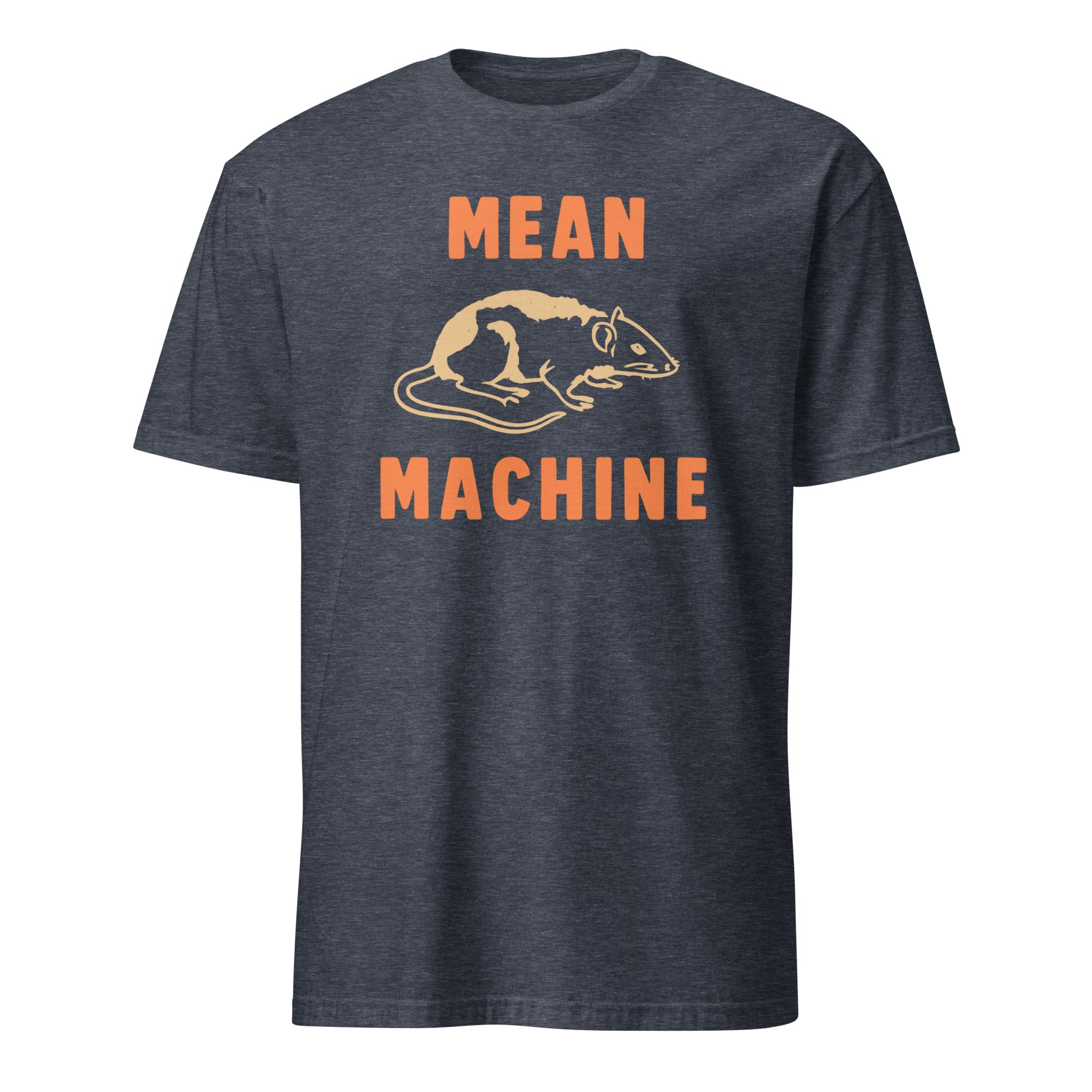 Charlie’s blue mean machine tee in heather navy by Cuccico