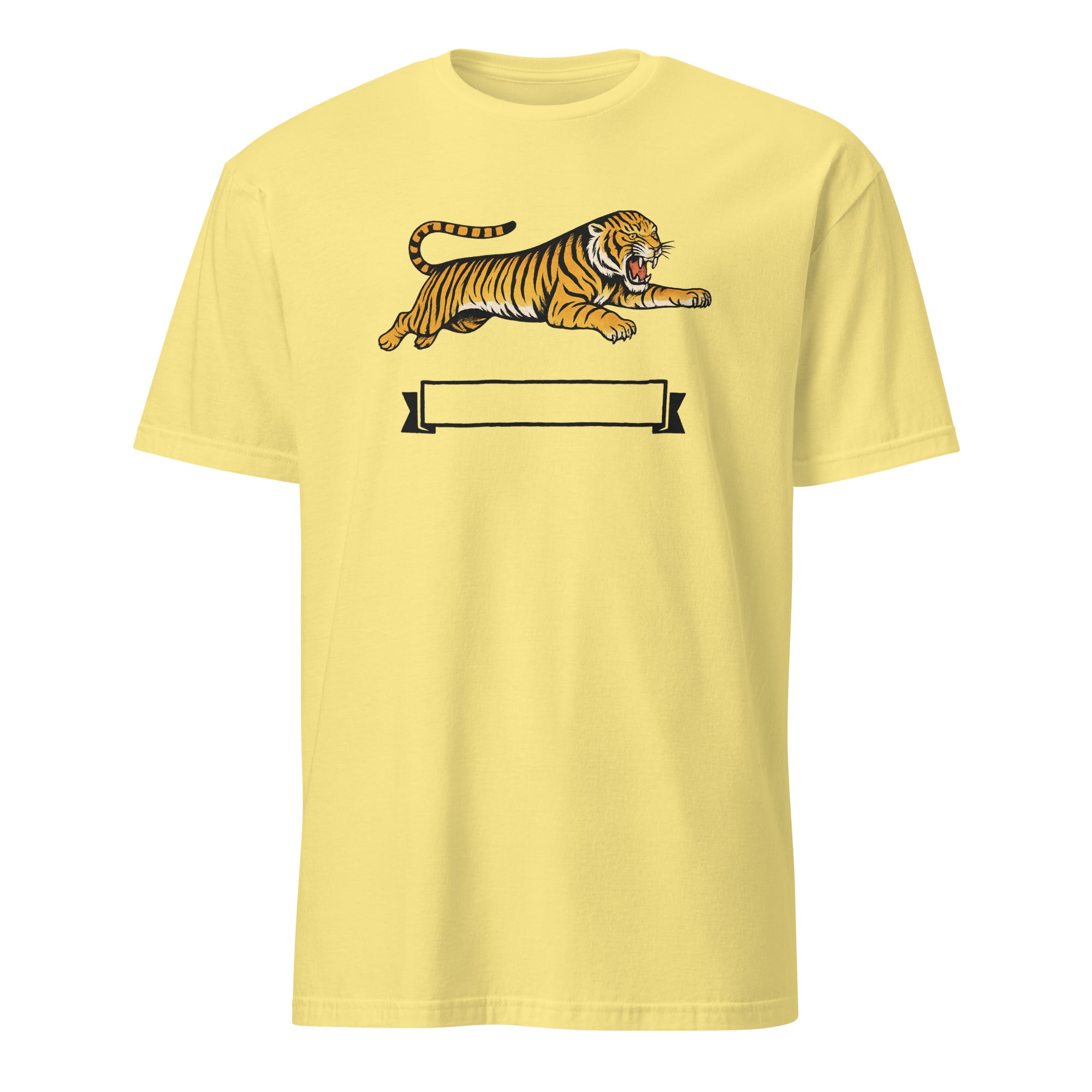 Charlie’s Tiger T-Shirt in Cornsilk color by Cuccico from The Runarounds S1E3 Outfit