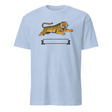 Charlie’s Tiger T-Shirt in Light Blue color by Cuccico from The Runarounds S1E3 Outfit