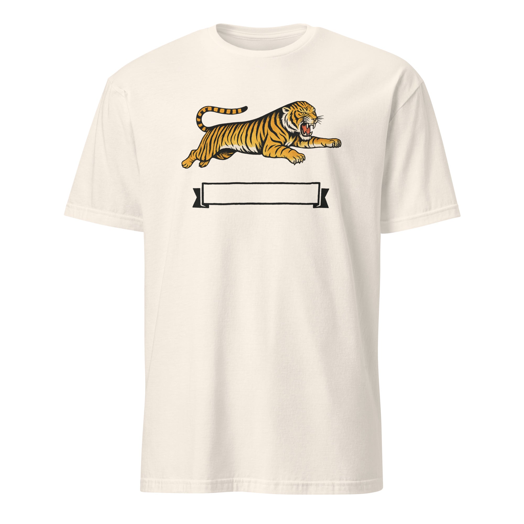 Charlie’s Tiger T-Shirt in Natural color by Cuccico from The Runarounds S1E3 Outfit