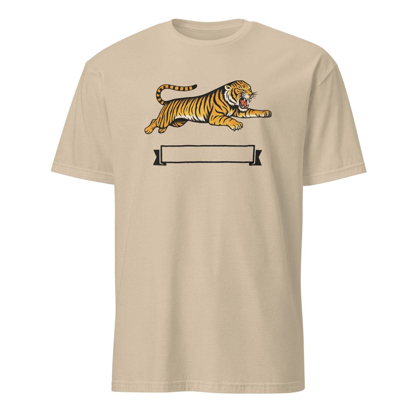 Charlie’s Tiger T-Shirt in Sand color by Cuccico from The Runarounds S1E3 Outfit