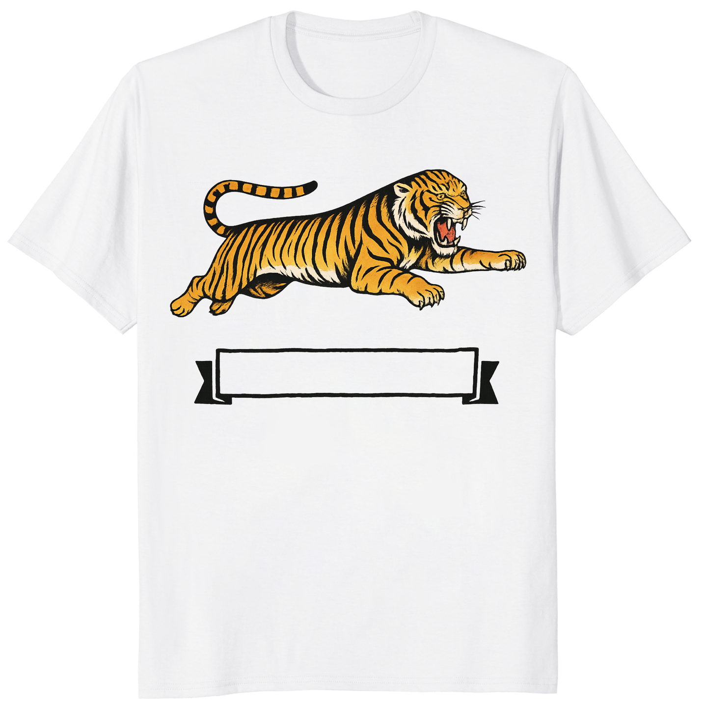 Charlie’s Tiger T-Shirt in White color by Cuccico from The Runarounds S1E3 Outfit