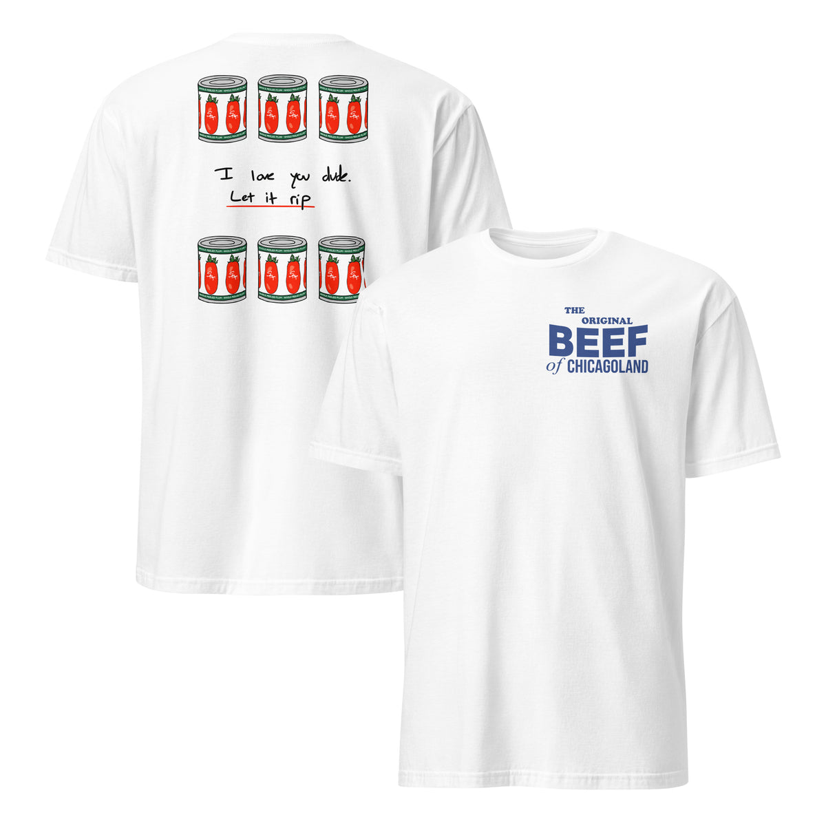 Chicago Italian Beef Shirt | Original Windy City Foodie Gift Tee | Cuccico