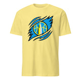 Chicago Sky Logo T-Shirt in Cornsilk yellow by Cuccico