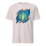 Chicago Sky Logo T-Shirt in Ice Grey by Cuccico