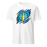Chicago Sky Logo T-Shirt in White by Cuccico