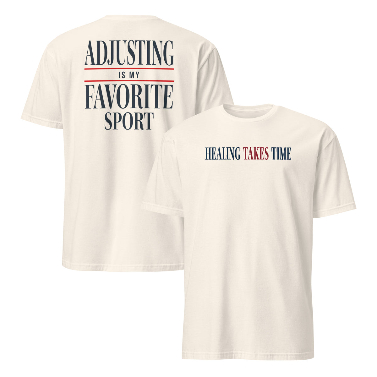 Chiropractic Gift Shirt natural