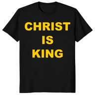 Christ Is King shirt in black
