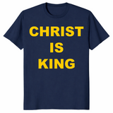 Christ Is King shirt in navy