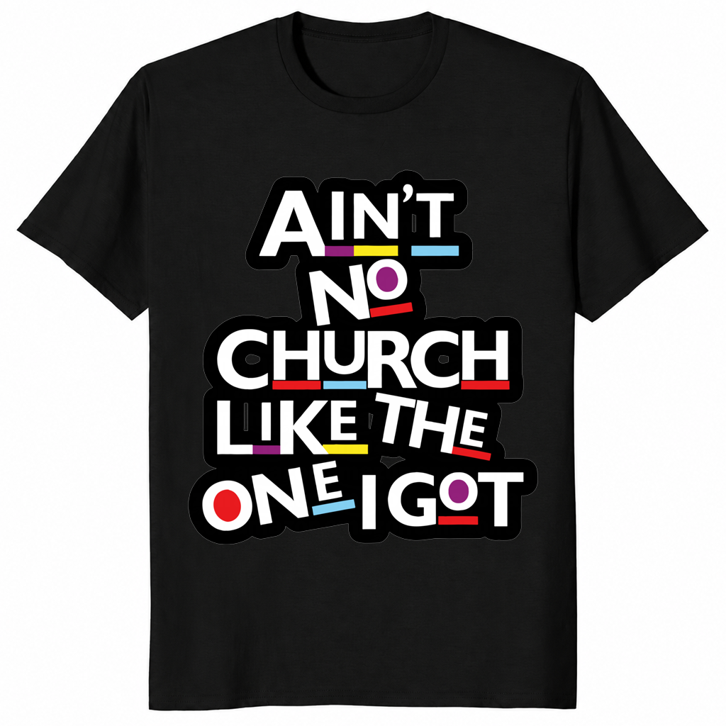 Church Pride Shirt in black
