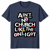 Church Pride Shirt in heather navy
