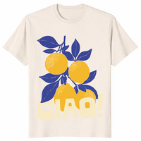 Ciao Italian lemon shirt natural