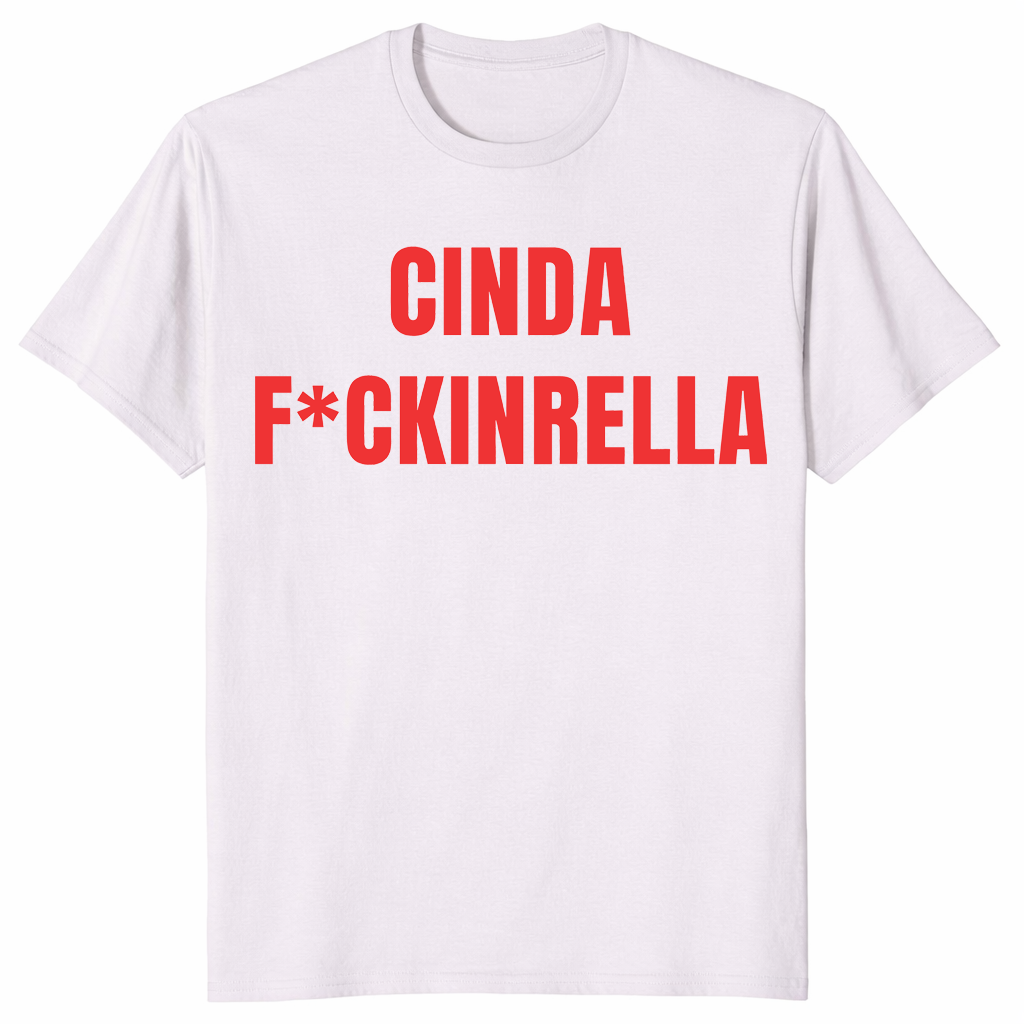 Cinda F*ckinrella shirt in ice grey