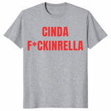 Cinda F*ckinrella shirt in sport grey