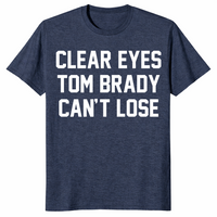 Clear Eyes Tom Brady shirt dark heather