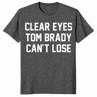 Clear Eyes Tom Brady shirt heather navy