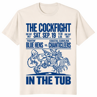 Cockfight in the Tub shirt in natural