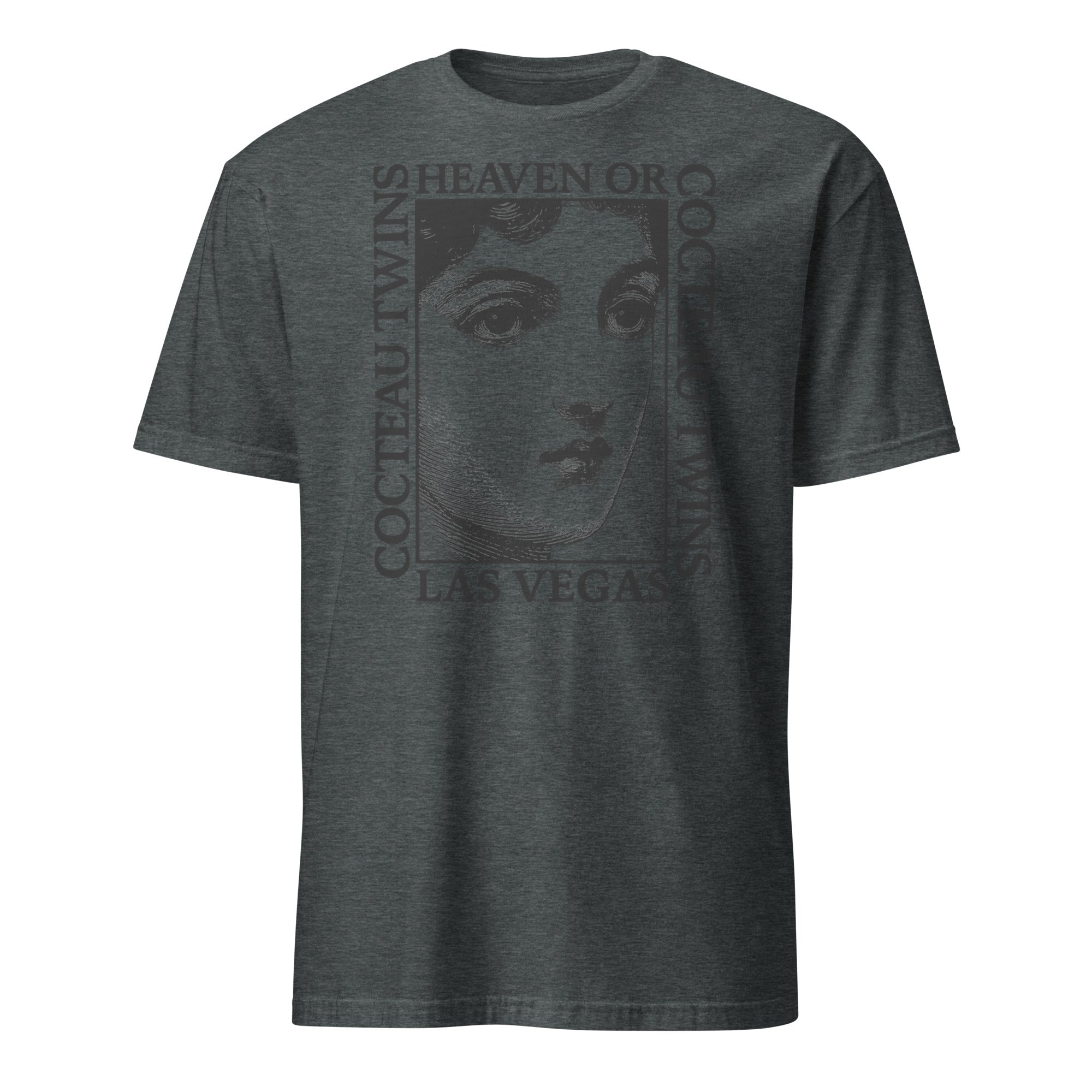 Cocteau Twins vintage inspired tee shirt in dark heather – dream pop band retro music t-shirt