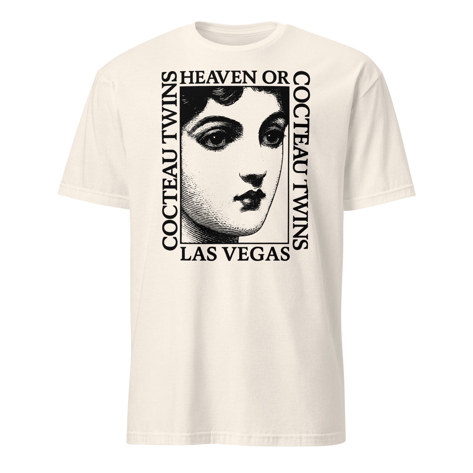 Cocteau Twins vintage inspired tee shirt in natural – dream pop band retro music t-shirt