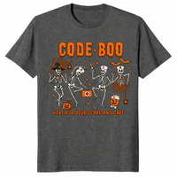 Code boo shirt dark heather