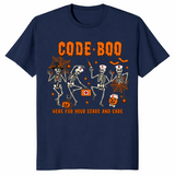 Code boo shirt navy