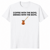 Coffee With The Boys Drinks With The Boys T-Shirt | Cuccico