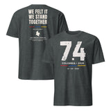 Colombia 74 tribute shirt dark heather