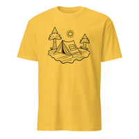 Cuccico Coloring for a Camp Shirt in daisy yellow – vibrant camp shirt